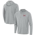 thumbnail image 1 of Men's Antigua Heather Gray LSU Tigers 2025 NCAA Baseball Men's College World Series National Champions Tidy Quarter-Zip, 1 of 3