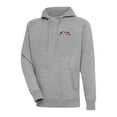 thumbnail image 1 of Men's Antigua  Heather Gray Lake Elsinore Storm Victory Pullover Hoodie, 1 of 1