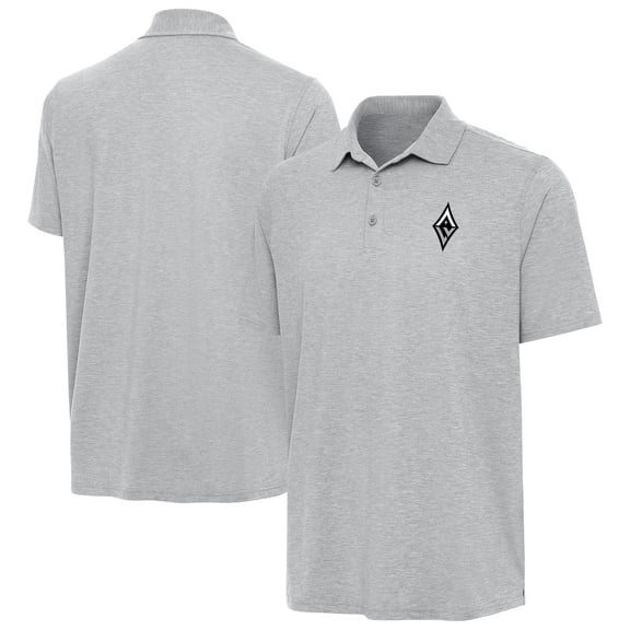 Men's Antigua Heather Gray Las Vegas Aces Par 3 Polo
