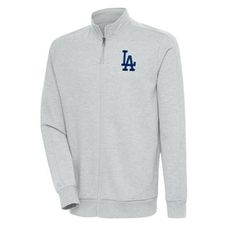 Los Angeles Dodgers Big & Tall Raglan Hoodie Full-Zip Sweatshirt