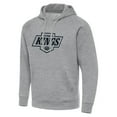 thumbnail image 1 of Men's Antigua Heather Gray Los Angeles Kings Big & Tall Victory Pullover Hoodie, 1 of 1