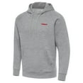 thumbnail image 1 of Men's-Antigua  Heather Gray Martinsville Speedway Victory Pullover Hoodie, 1 of 1
