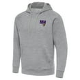 thumbnail image 1 of Men's Antigua  Heather Gray Minnesota Vikings Victory Pullover Hoodie, 1 of 1
