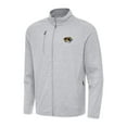 thumbnail image 1 of Men's Antigua Heather Gray Missouri Tigers Hold-Up Full-Zip Tri-Blend Jacket, 1 of 1