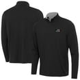 thumbnail image 1 of Men's Antigua Heather Gray NASCAR Mexico Series Race Content Quarter-Zip Jacket, 1 of 3