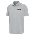thumbnail image 1 of Men's Antigua  Heather Gray NASCAR Patriotic Par 3 Polo, 1 of 1