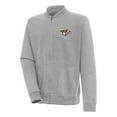 thumbnail image 1 of Men's Antigua  Heather Gray Nashville Predators Victory Full-Zip Jacket, 1 of 1