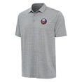 thumbnail image 1 of Men's Antigua  Heather Gray New York Islanders Layout Polo, 1 of 1