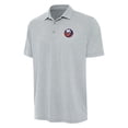 thumbnail image 1 of Men's Antigua Heather Gray New York Islanders Scheme Polo, 1 of 1