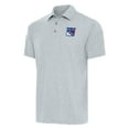 thumbnail image 1 of Men's Antigua  Heather Gray New York Rangers Big & Tall Par 3 Polo, 1 of 1