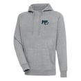 thumbnail image 1 of Men's Antigua  Heather Gray Philadelphia Eagles Victory Pullover Hoodie, 1 of 1