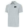 thumbnail image 1 of Men's Antigua  Heather Gray Philadelphia Flyers Big & Tall Par 3 Polo, 1 of 1
