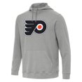 thumbnail image 1 of Men's Antigua Heather Gray Philadelphia Flyers Cloud Pullover Hoodie, 1 of 1
