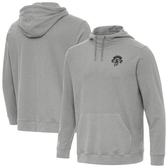 Men's Antigua Heather Gray Randy Orton Cloud Hoodie