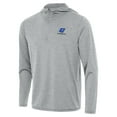 thumbnail image 1 of Men's Antigua  Heather Gray Ricky Stenhouse Jr. Tidy Quarter-Zip Hoodie, 1 of 1