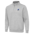 thumbnail image 1 of Men's-Antigua  Heather Gray Ricky Stenhouse Jr. Victory Quarter-Zip Sweatshirt, 1 of 1