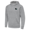 thumbnail image 1 of Men's Antigua Heather Gray San Jose Sharks Big & Tall Victory Pullover Hoodie, 1 of 1