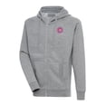 thumbnail image 1 of Men's Antigua  Heather Gray South Bend Cubs Victory Full-Zip Hoodie, 1 of 1