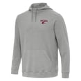 thumbnail image 1 of Men's Antigua Heather Gray Southern Illinois Salukis Cloud Pullover Hoodie, 1 of 1