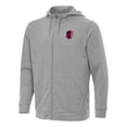 thumbnail image 1 of Men's Antigua Heather Gray St. Louis City SC Effortless Full-Zip Hoodie, 1 of 1