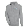 thumbnail image 1 of Men's Antigua  Heather Gray Syracuse Mets Victory Pullover Hoodie, 1 of 1