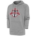thumbnail image 1 of Men's Antigua Heather Gray Toronto FC Victory Pullover Hoodie, 1 of 1