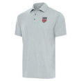 thumbnail image 1 of Men's Antigua Heather Gray USMNT Par 3 Polo, 1 of 1