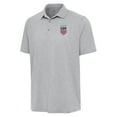 thumbnail image 1 of Men's Antigua Heather Gray USWNT Big & Tall Par 3 Polo, 1 of 1