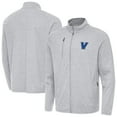 thumbnail image 1 of Men's Antigua Heather Gray Villanova Wildcats Hold-Up Full-Zip Jacket, 1 of 3