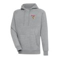 thumbnail image 1 of Men's Antigua  Heather Gray Worcester Red Sox Victory Pullover Hoodie, 1 of 1