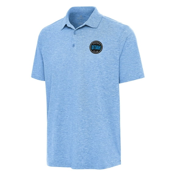 Men's Antigua Light Blue Utah Mammoth Par 3 Polo