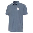thumbnail image 1 of Men's Antigua  Heather Navy Cleveland Guardians Par 3 Polo, 1 of 2