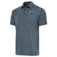 thumbnail image 1 of Men's Antigua  Heather Navy Dallas Mavericks Par Polo, 1 of 1