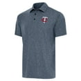 thumbnail image 1 of Men's Antigua  Heather Navy Minnesota Twins Par Polo, 1 of 1