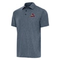 thumbnail image 1 of Men's Antigua Heather Navy St. Louis Cardinals Big & Tall Par 3 Polo, 1 of 1