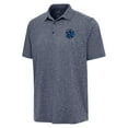 thumbnail image 1 of Men's Antigua Heather Navy TGL New York Golf Club Par 3 Polo, 1 of 1