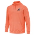 thumbnail image 1 of Men's Antigua Heather Orange Cleveland Browns Cloud Pullover Hoodie, 1 of 1