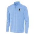 thumbnail image 1 of Men's Antigua Heather Powder Blue Minnesota United FC Bright Quarter-Zip Top, 1 of 1