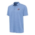 thumbnail image 1 of Men's Antigua  Heather Powder Blue Oklahoma City Thunder Layout Polo, 1 of 1
