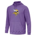 thumbnail image 1 of Men's Antigua Heather Purple Minnesota Vikings Cloud Pullover Hoodie, 1 of 1