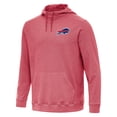 thumbnail image 1 of Men's Antigua Heather Red Buffalo Bills Cloud Pullover Hoodie, 1 of 1