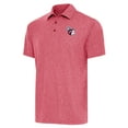 thumbnail image 1 of Men's Antigua  Heather Red Cleveland Guardians Par Polo, 1 of 1
