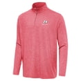 thumbnail image 1 of Men's Antigua  Heather Red Jeff Gordon Hunk Quarter-Zip Top, 1 of 1