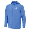 thumbnail image 1 of Men's Antigua Heather Royal NASCAR Merchandise Effortless Full-Zip Hoodie, 1 of 1