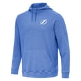 thumbnail image 1 of Men's Antigua Heather Royal Tampa Bay Lightning Cloud Pullover Hoodie, 1 of 1