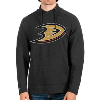 Youth Black Anaheim Ducks Ageless Must-Have Lace-Up Pullover Hoodie