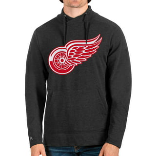 Detroit Red Wings 47 Brand Red Cross-Check 1/4-Zip Pullover