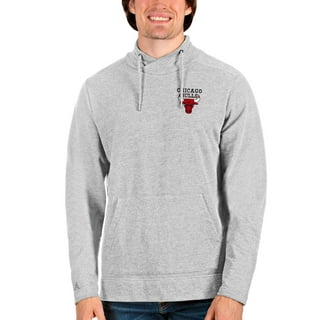 Fanatics Men's Branded Heather Gray Chicago Bulls Wordmark French