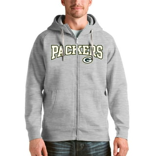 Nike Heathered Gray Green Bay Packers Local Pullover Hoodie for Men