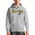 thumbnail image 1 of Men's Antigua Heathered Gray Indiana Pacers Victory Full-Zip Hoodie, 1 of 1